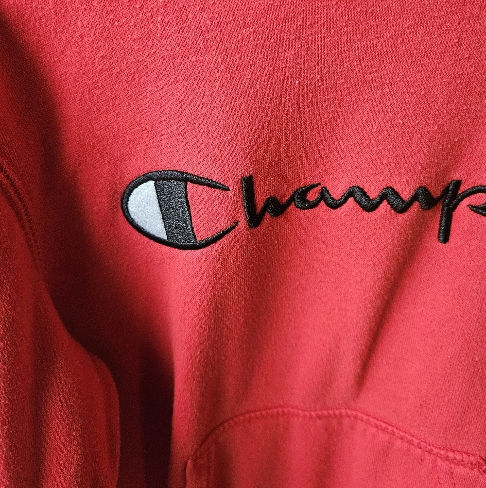 Champion Red Hoodie
